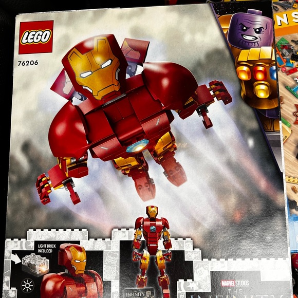 Lego 76206 Iron Man Figure Marvel Studios NWT in unopened box - Picture 3 of 12